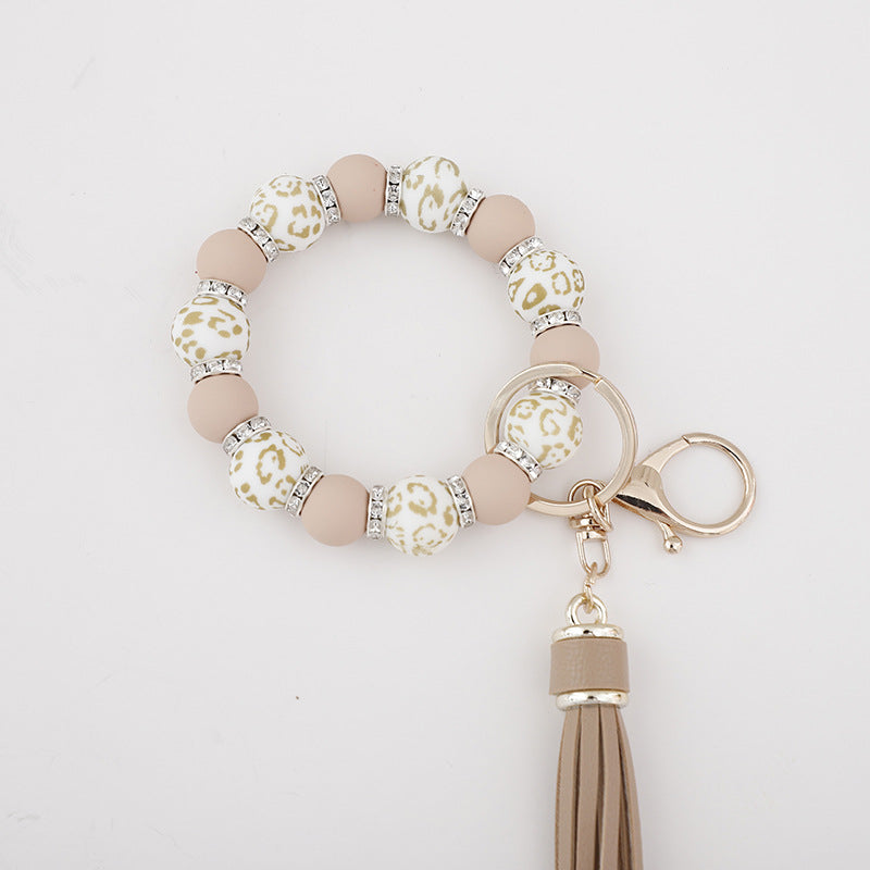 Wholesale 10pcs Halloween Ghost Butterfly Fairy Silicone Tassel Wrist Keychain